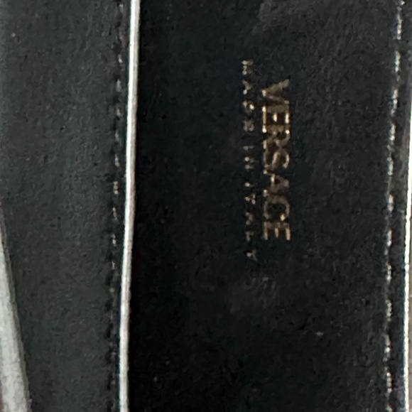 Versace Medusa 95 croc effect small tote bag - Picture 3 of 9